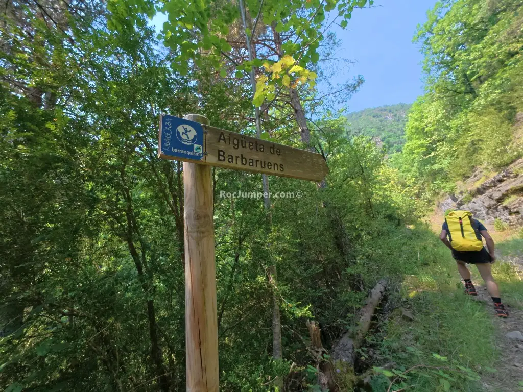Barranc Aigüeta de Barbaruéns Integral