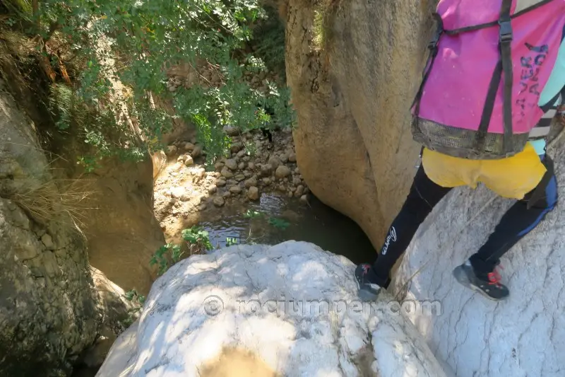 Barranco del Buitre Inferior o Cerrada de Lezar