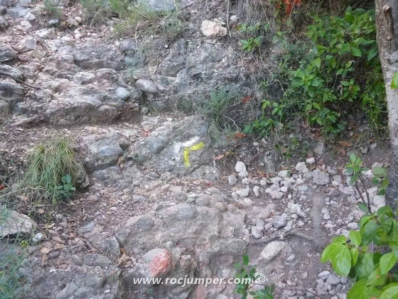 Canal Joc de l’Oca o Torrent del Migdia Inferior Montserrat, Barcelona Sólo Descenso