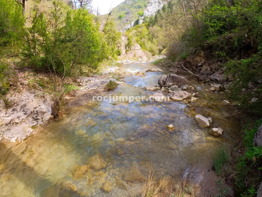 Barranc de Estret de l’Estany Obert o Pinyana Combinación Pinyana, Lleida