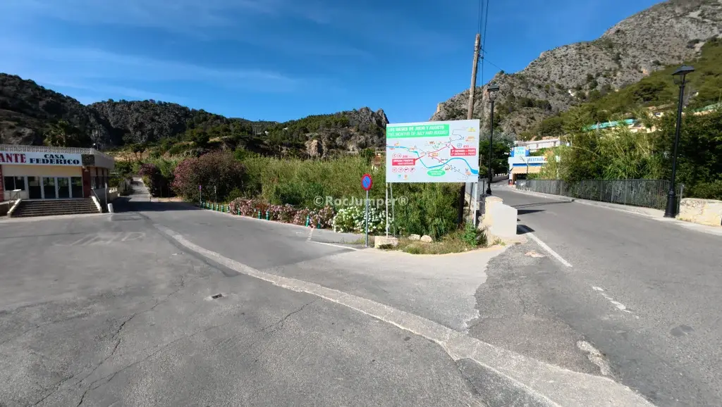 Barranco Estret de les Penyes o Bolulla