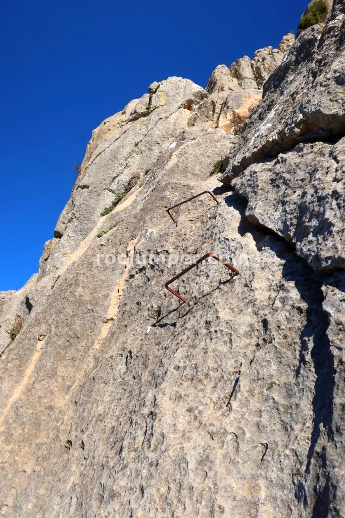 Feixa del Moro Zona de Rápeles