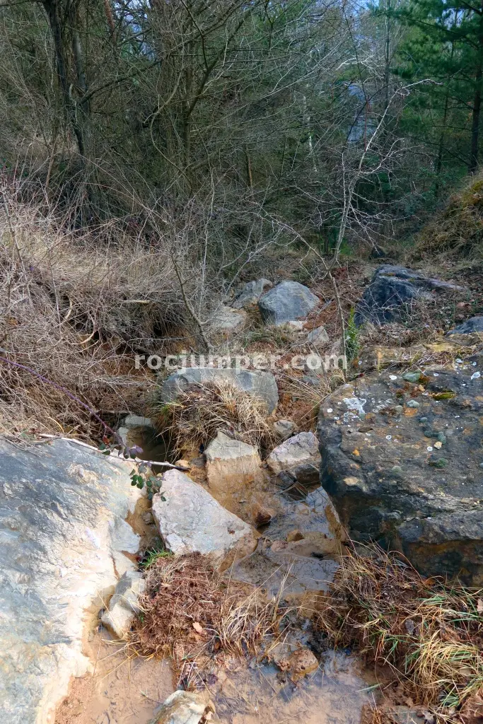 Torrent del Jou por Afluente Izquierdo Combinación