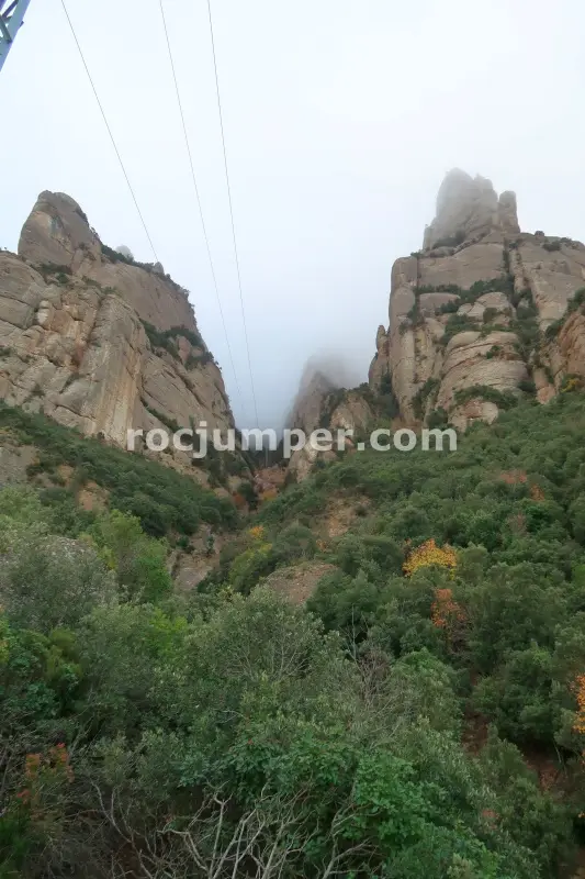 Descenso Paret de l’Aeri de Montserrat