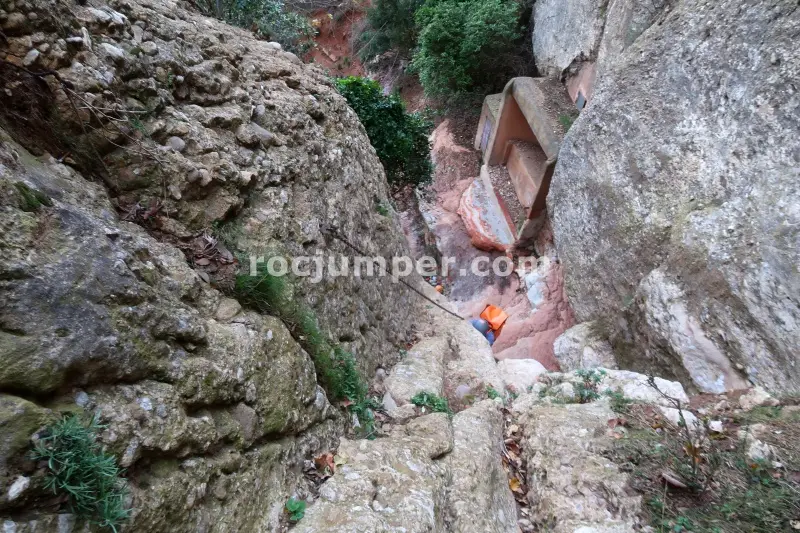 Descenso Paret de l’Aeri de Montserrat