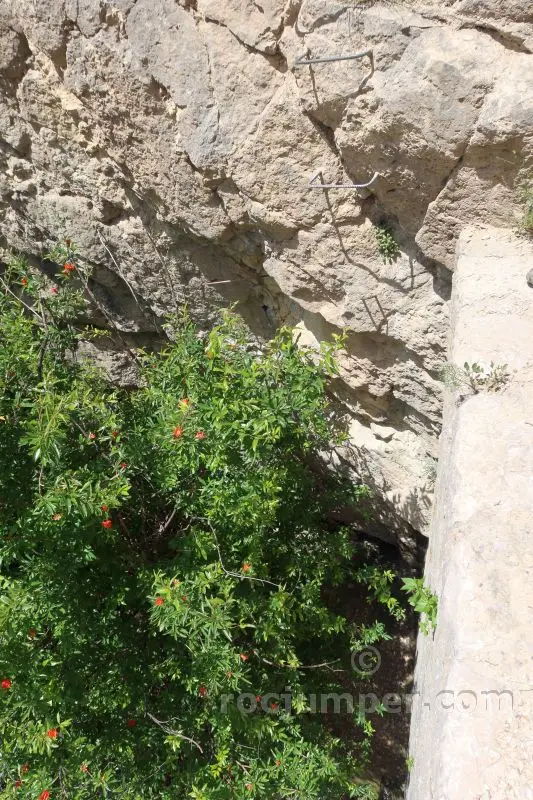 Barranco Raja de la Ferrata del Chorro