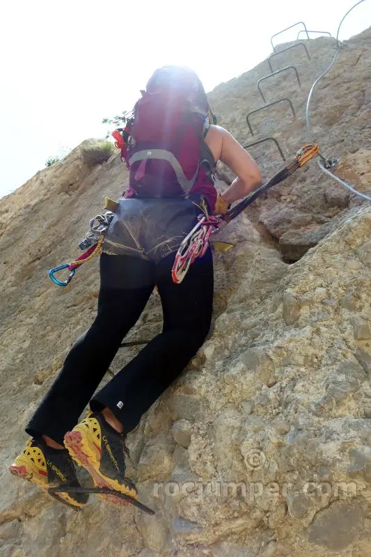 Barranco Raja de la Ferrata del Chorro