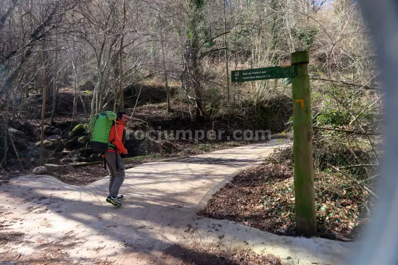 Salt de Sallent o Gurn Sant Privat d’en Bas, Girona