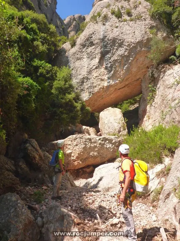 Torrent dels Bugaders + Clot de Sajolida + Torrent del Pont Montserrat, Barcelona 3 en 1