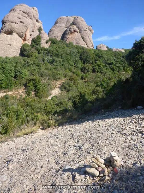Torrent dels Bugaders + Clot de Sajolida + Torrent del Pont Montserrat, Barcelona 3 en 1