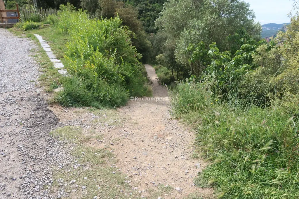 Barranco Torrent del Gat Menjat o Bauma de l’Onyó Riells del Fai, Barcelona