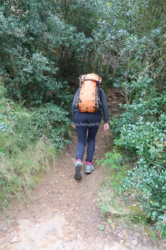 Barranco Torrent del Gat Menjat o Bauma de l’Onyó Riells del Fai, Barcelona