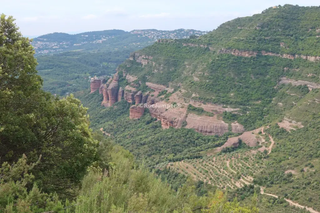 Barranco Torrent del Gat Menjat o Bauma de l’Onyó Riells del Fai, Barcelona