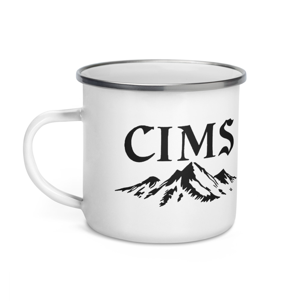 CIMS Enamel Camp Mug