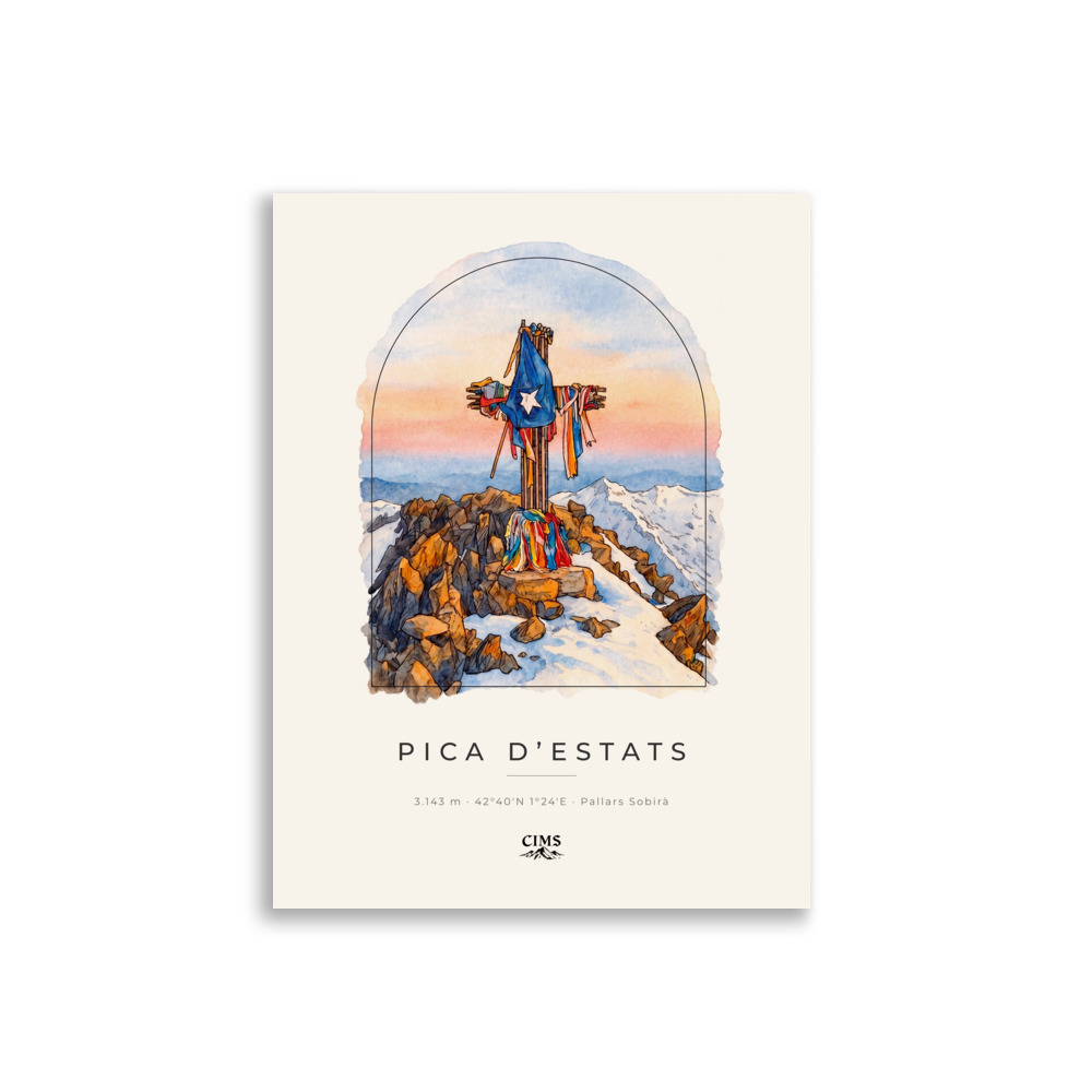 Pica d’Estats Poster 30×40