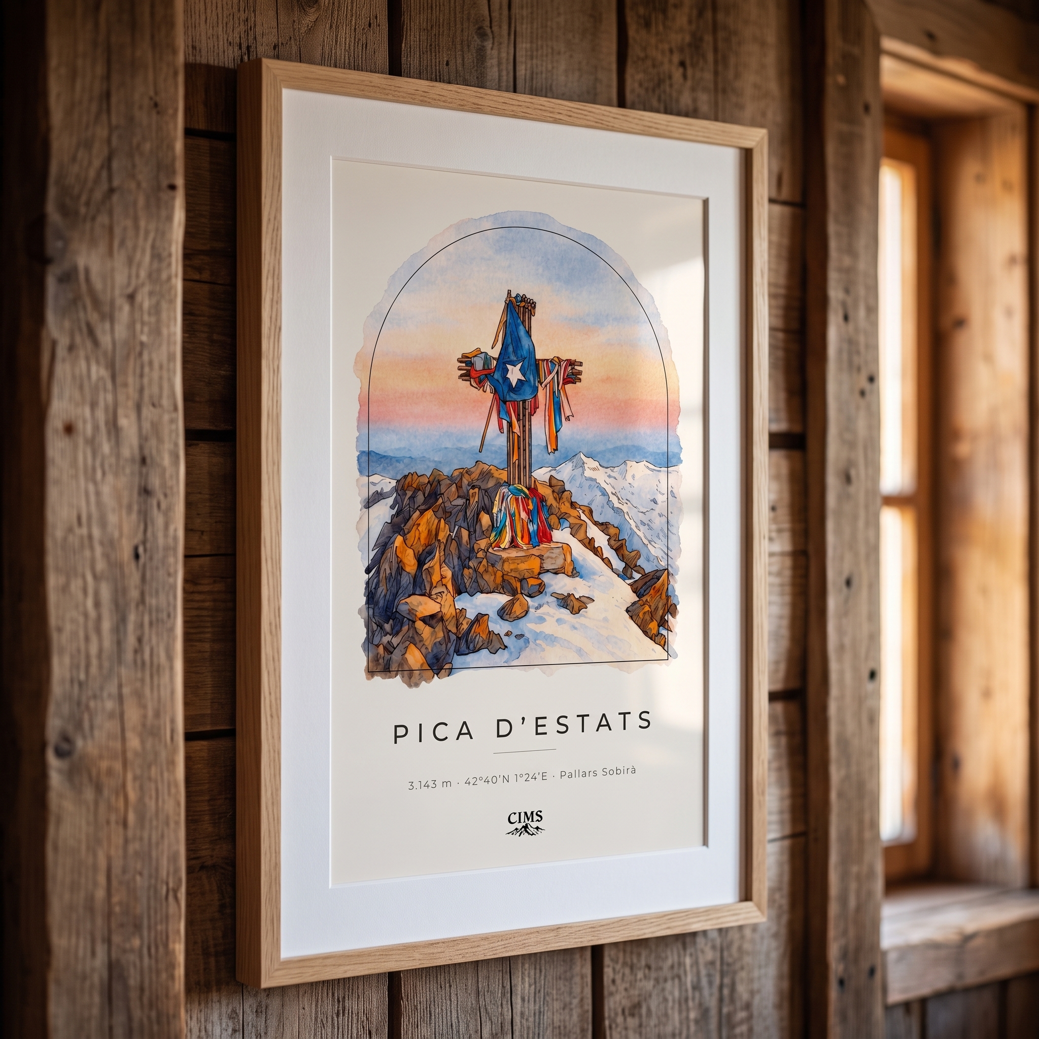 Pica d’Estats Poster 30×40