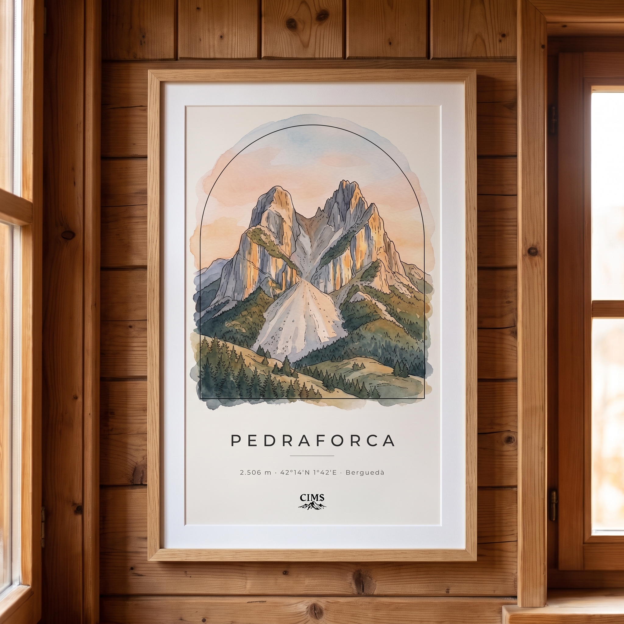 Pedraforca Poster 30×40
