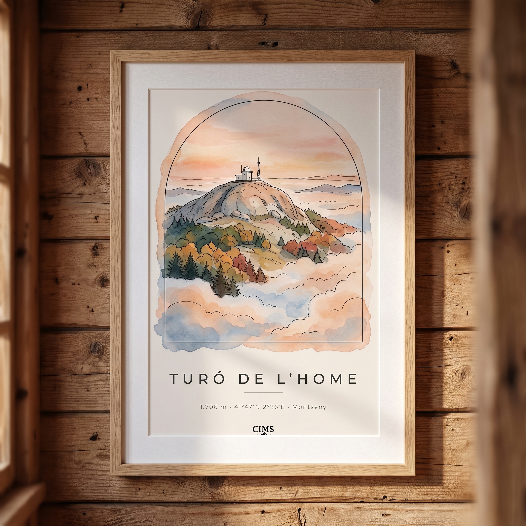 Turó de l’Home Poster 30×40